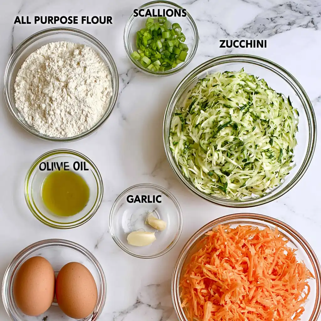 Crispy vegetable fritters