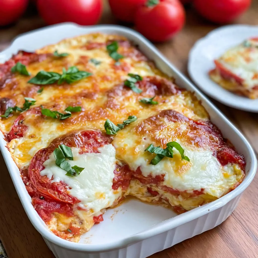 Crustless Tomato Pie: Easy Low-Carb Southern Comfort Recipe 4 Crustless Tomato Pie