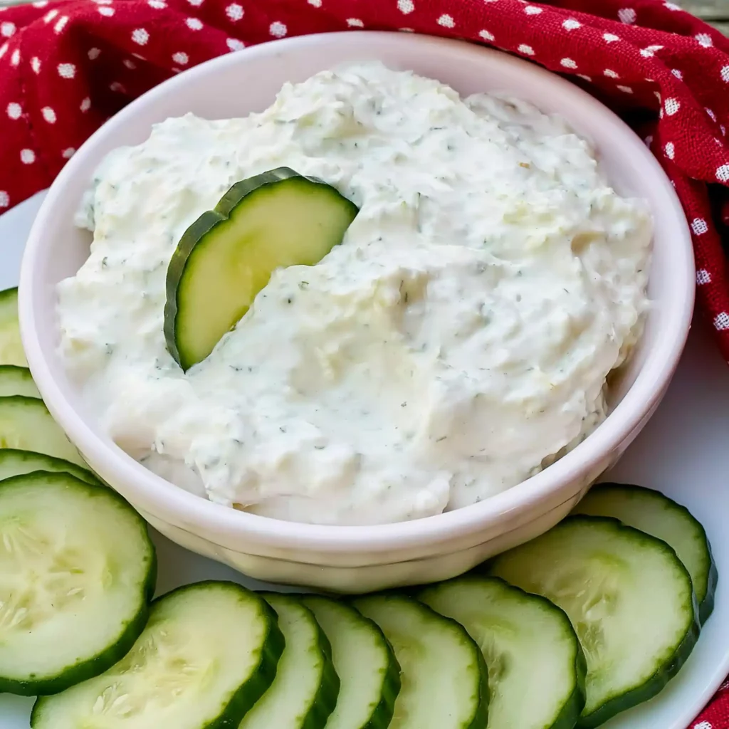 Cucumber Dip: Easy Creamy Party Favorite for Any Gathering 4 Cucumber Dip