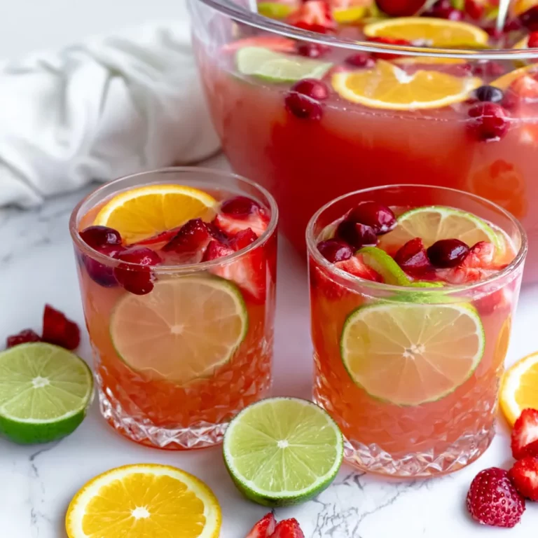Fruit Punch Mocktail