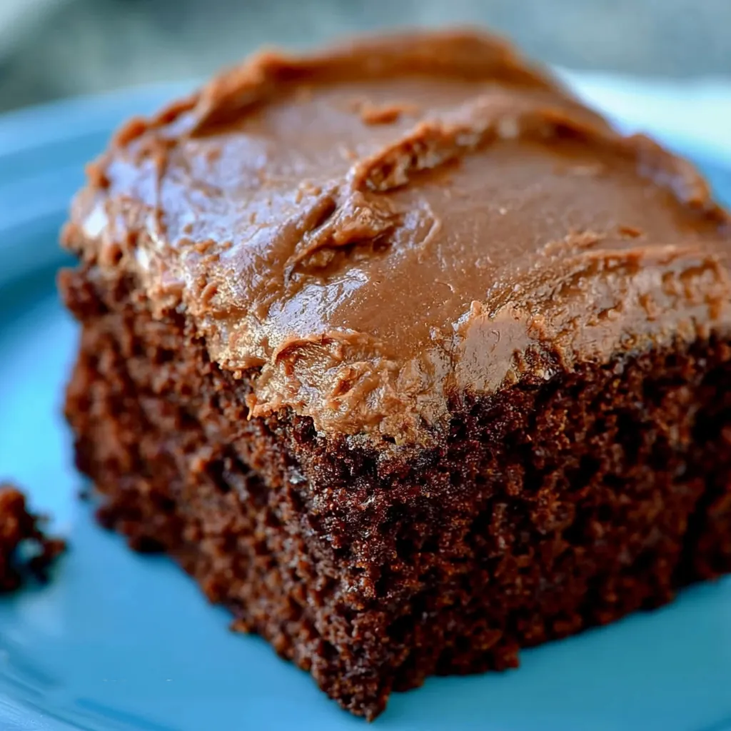 Simple chocolate zucchini cake
