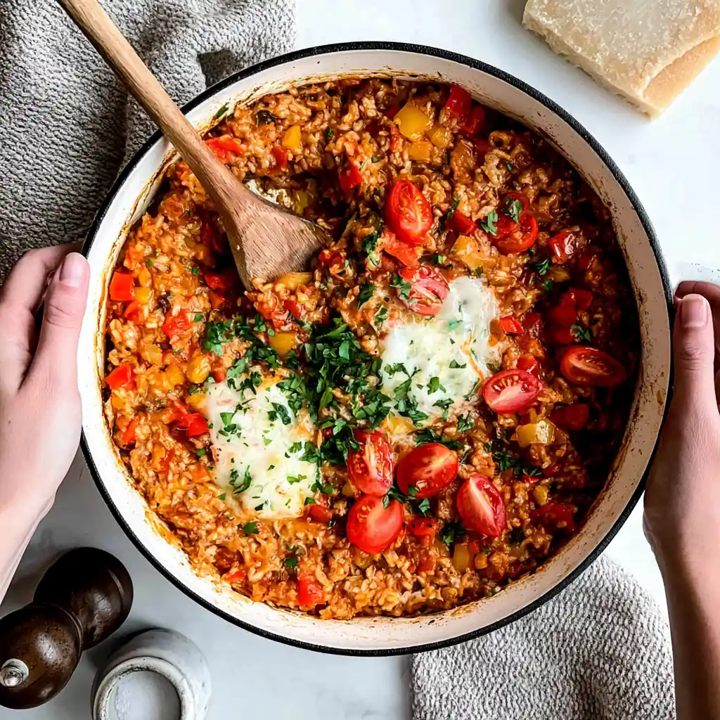 Unstuffed Pepper Skillet: Easy One-Pan Dinner 4 Unstuffed Pepper Skillet