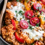 Unstuffed Pepper Skillet