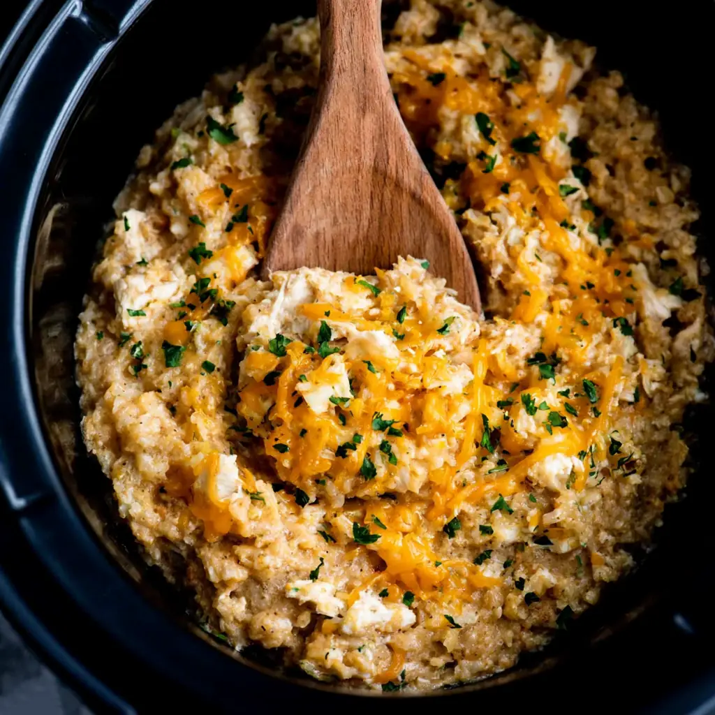 Crock Pot Chicken and Rice