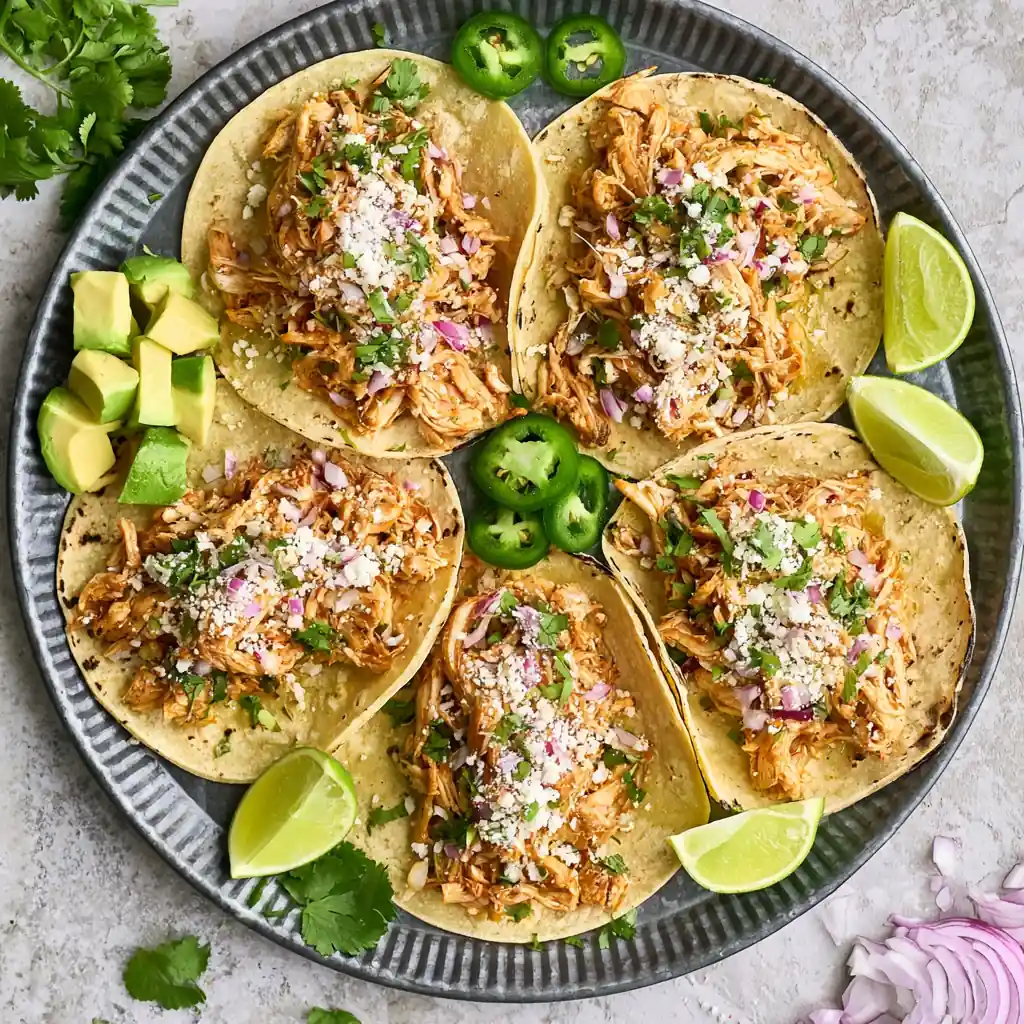 Crockpot Chicken Tacos