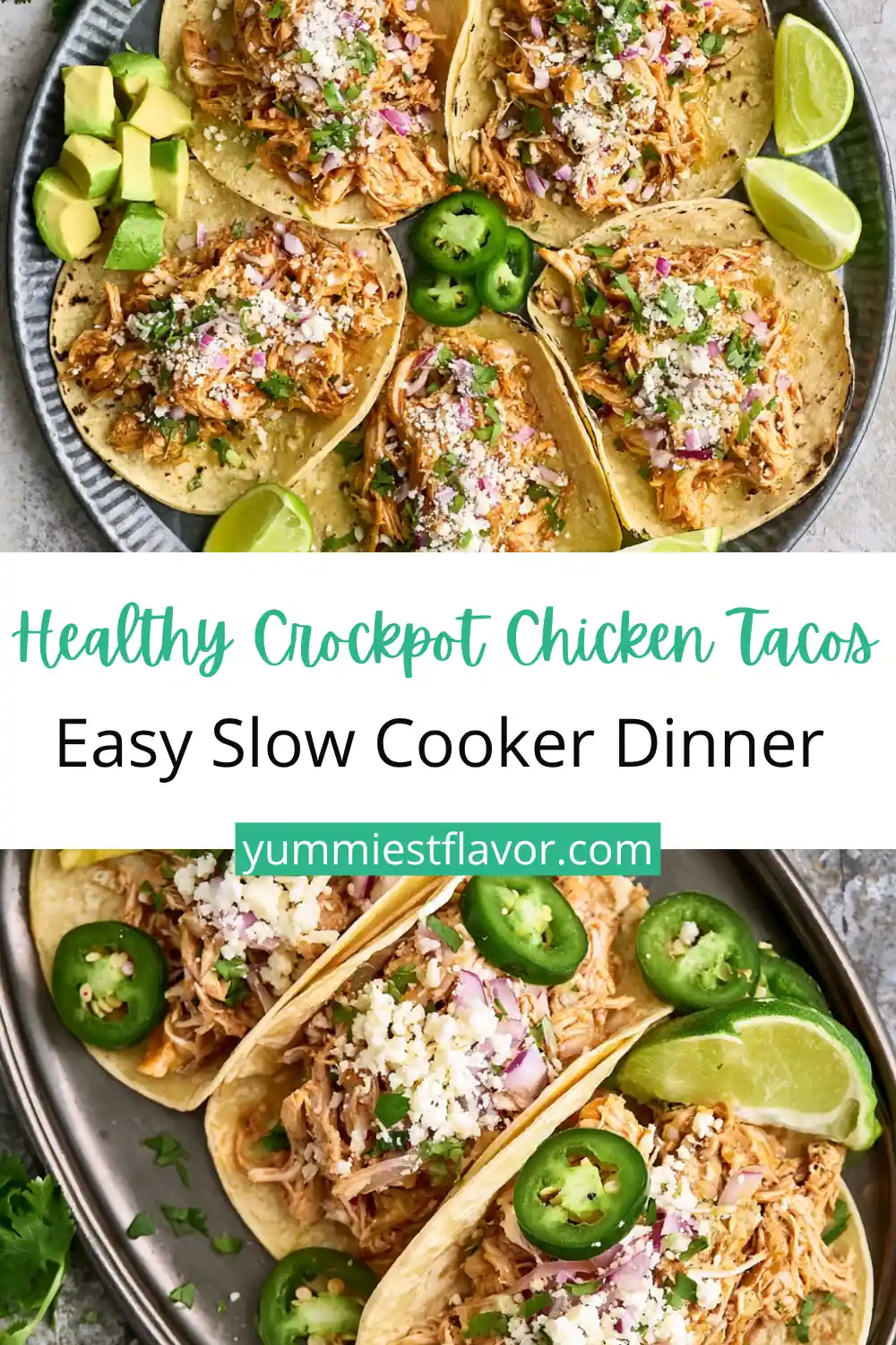 Crockpot Chicken Tacos