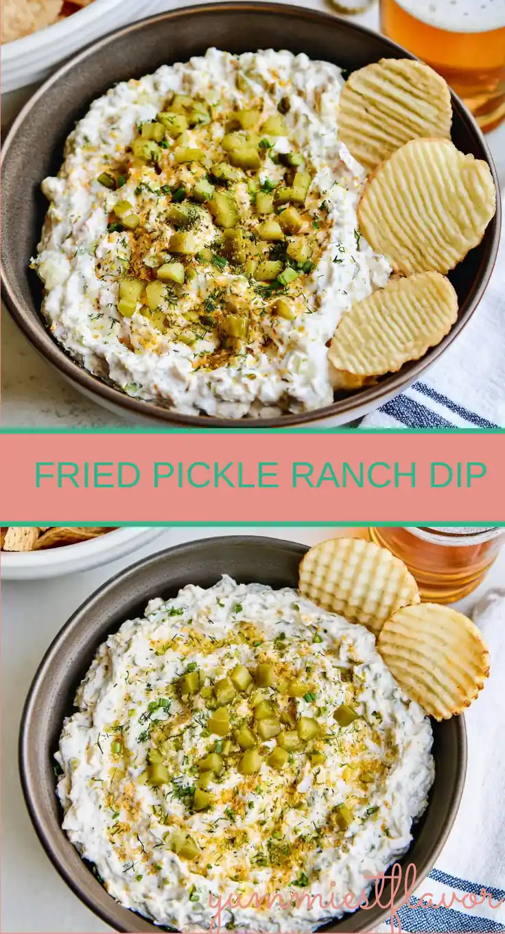 Fried Pickle Ranch Dip