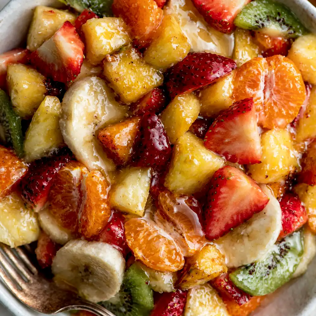 Fruit Salad with Peach Pie Filling