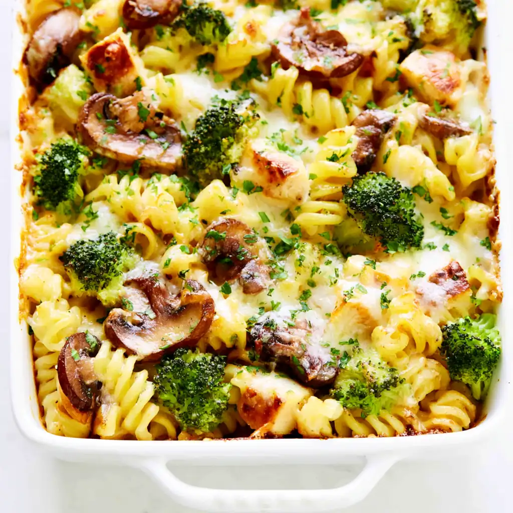Healthier Broccoli Chicken Casserole