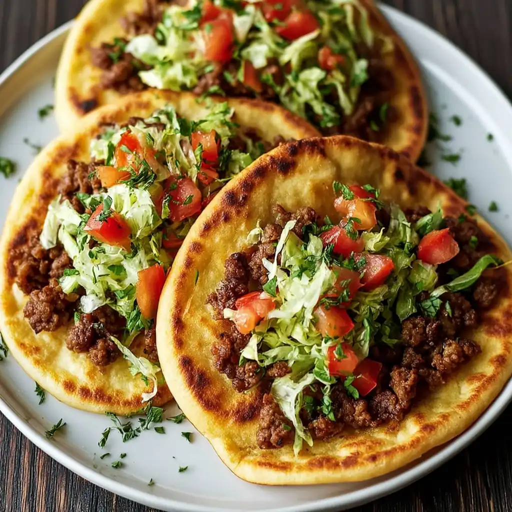 Mediterranean Ground Beef Pita Pockets1 Mediterranean Ground Beef Pita Pockets You’ll Love!