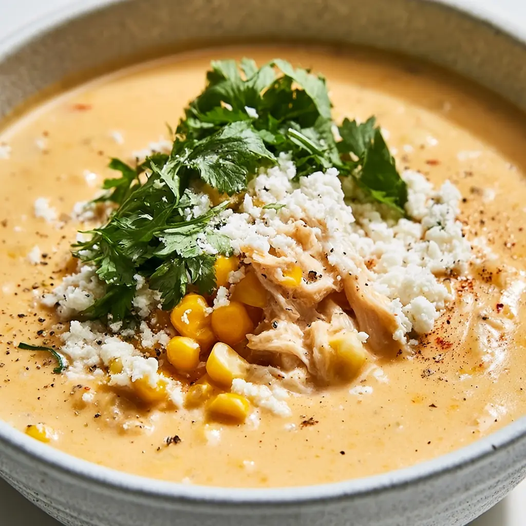 Mexican Street Corn Soup