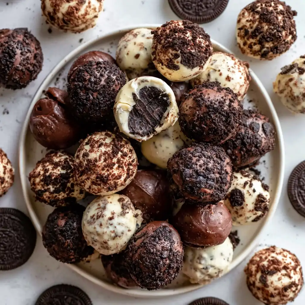 Oreo Balls Easy No-Bake Dessert Recipe 5 Oreo Balls