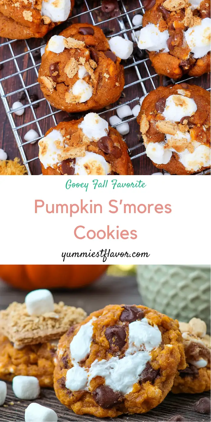 Pumpkin S'mores Cookies: Easy, Gooey Fall Treat 6 Pumpkin Smores Cookies2 Pumpkin S'mores Cookies: Easy, Gooey Fall Treat