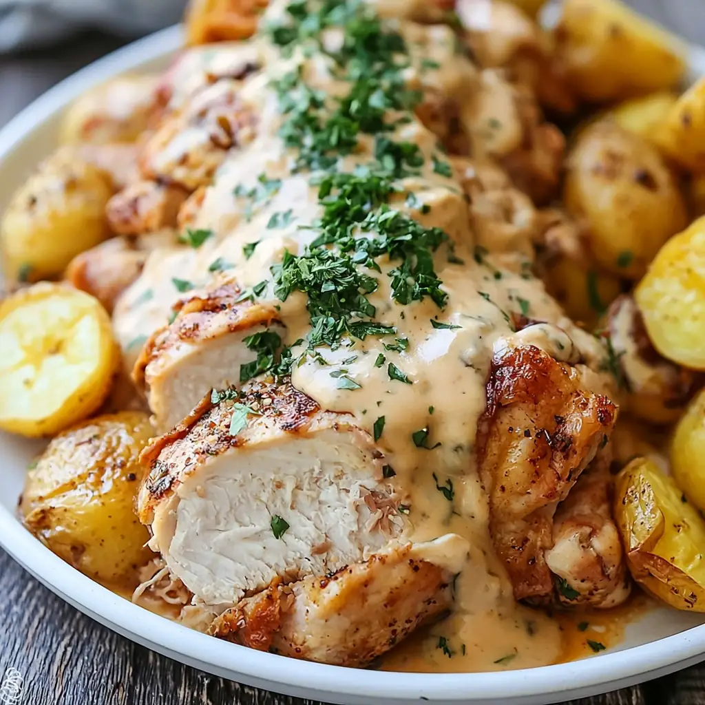 Slow Cooker Cheesy Ranch Chicken