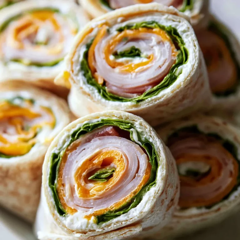Turkey Cheddar Roll Ups