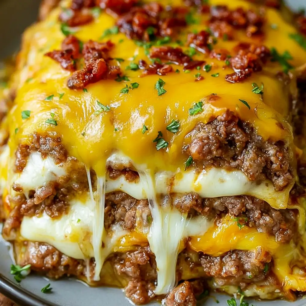 Cheesy Meatloaf Casserole