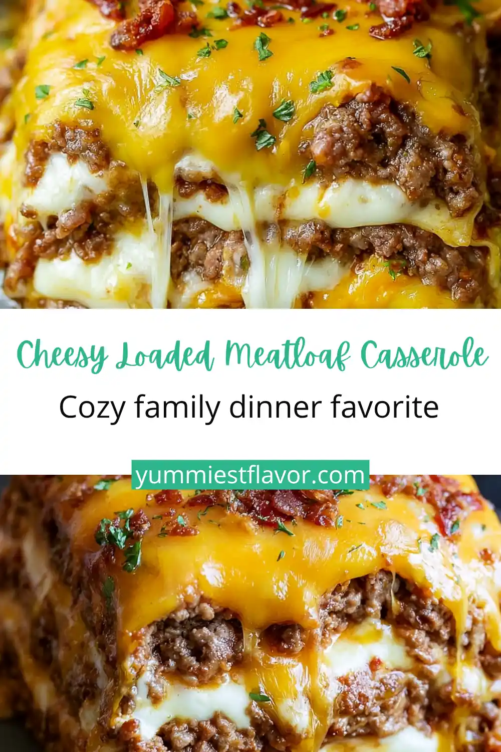 Cheesy Meatloaf Casserole