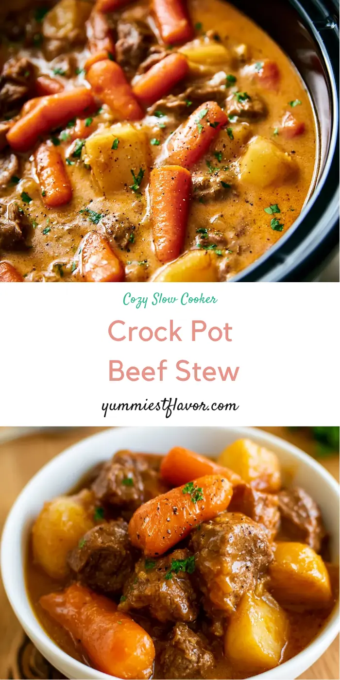 Crock Pot Beef Stew: An Easy, Hearty Family Dinner 6 Crock Pot Beef Stew