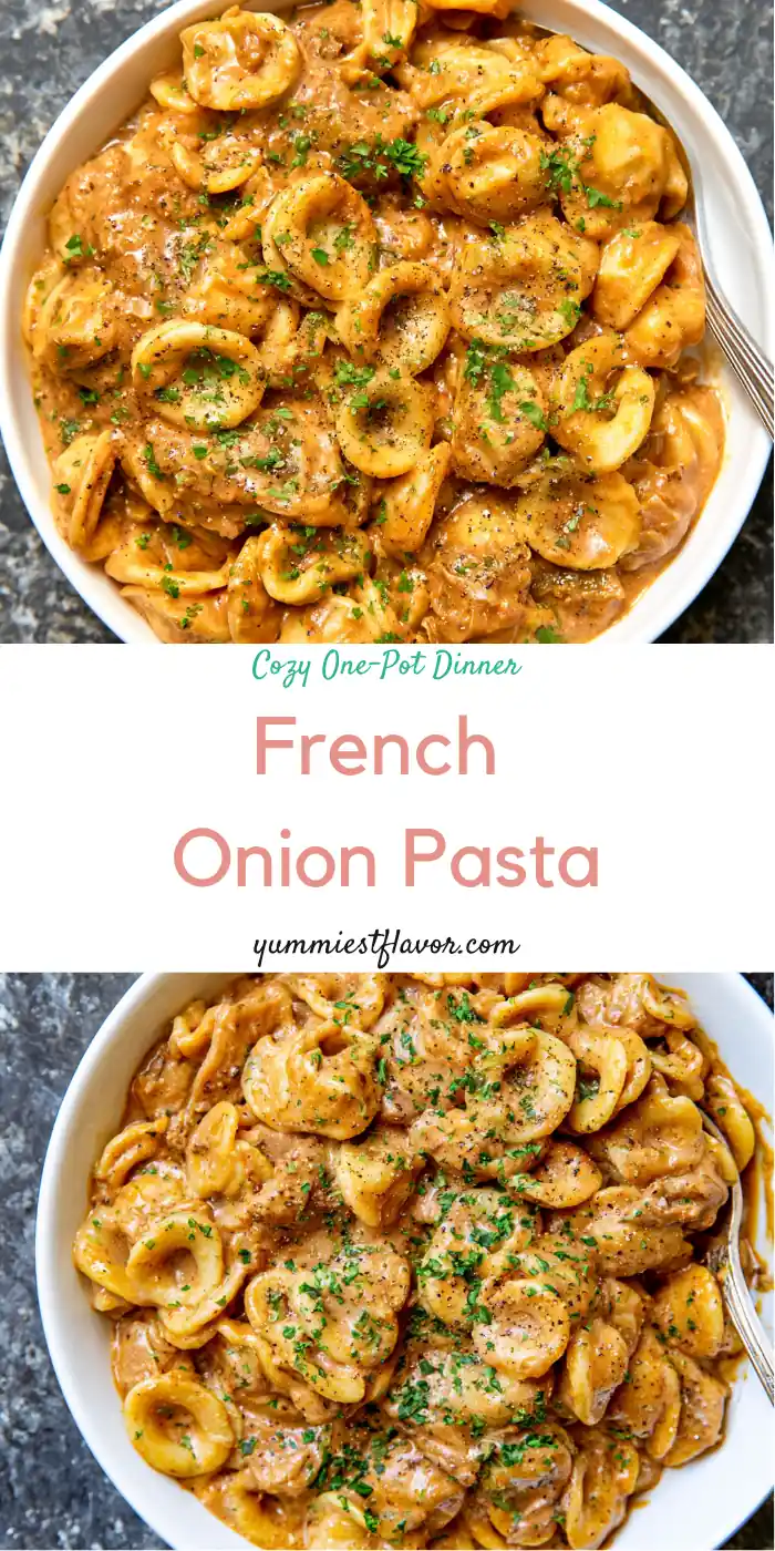 Easy French Onion Pasta: Creamy One-Pot Comfort Food 6 Easy French Onion Pasta