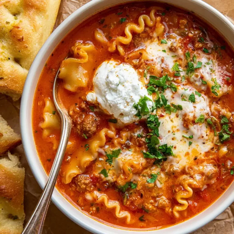 Lasagna Soup
