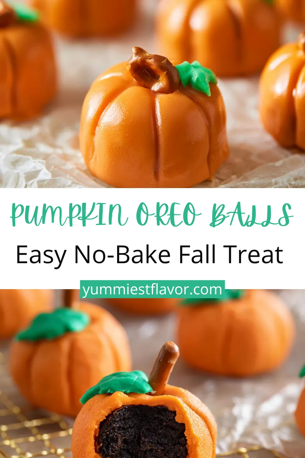 Pumpkin Oreo Balls: Easy No-Bake Fall Treats 6 Pumpkin Oreo Balls