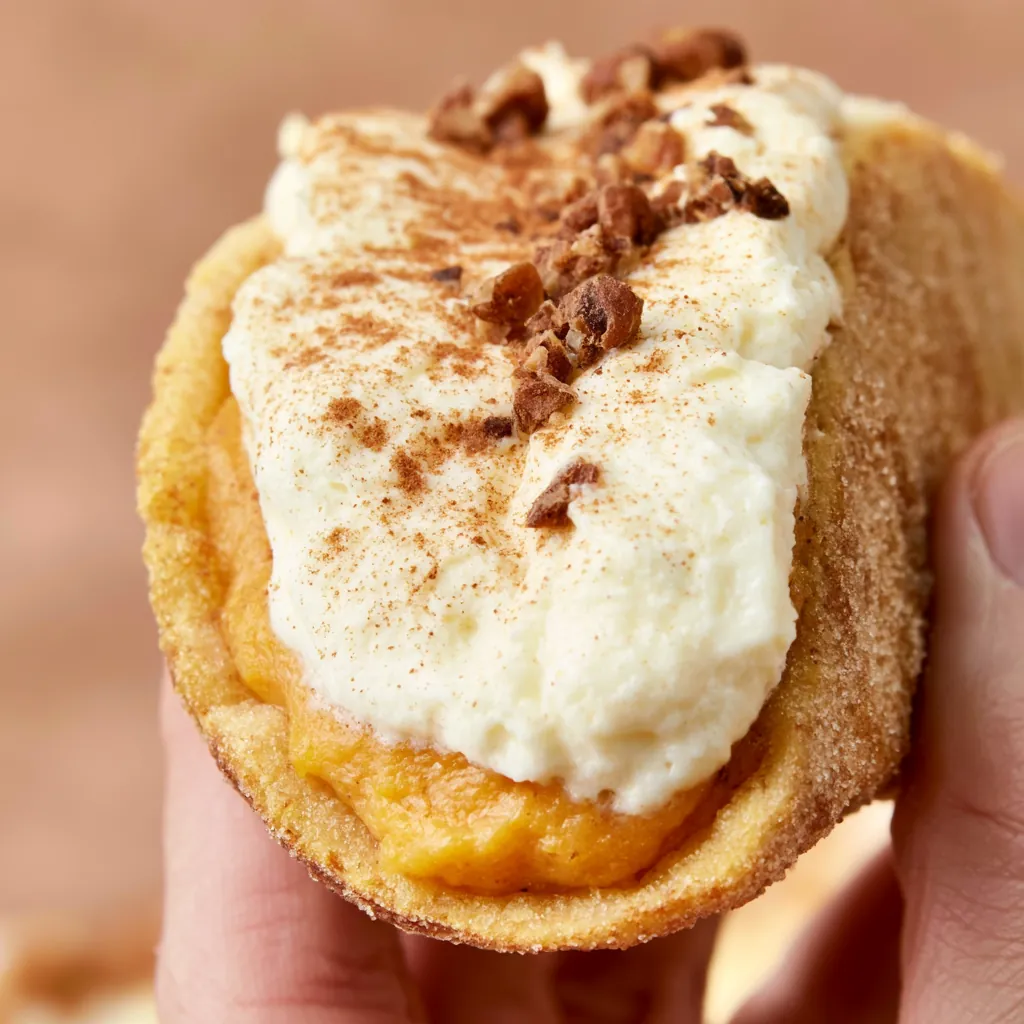 Pumpkin Pie Tacos: Easy Crispy Fall Dessert 5 Pumpkin Pie Tacos