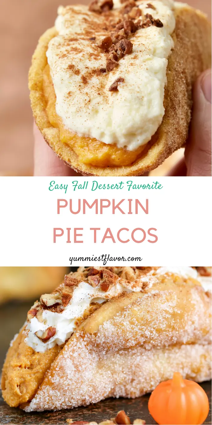 Pumpkin Pie Tacos: Easy Crispy Fall Dessert 6 Pumpkin Pie Tacos